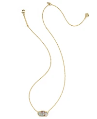 Kendra Scott 14k Gold-Plated Elisa Usa Short Pendant Necklace