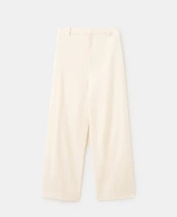 Mango Women's Linen High-Waist Trousers