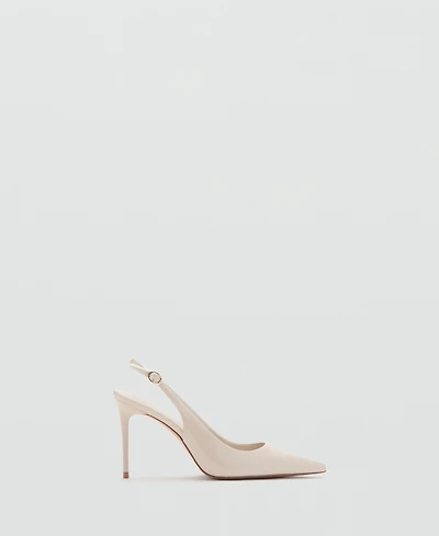 Mango Women's Patent Leather Heel Shoes