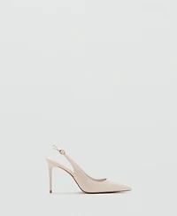 Mango Women's Patent Leather Heel Shoes