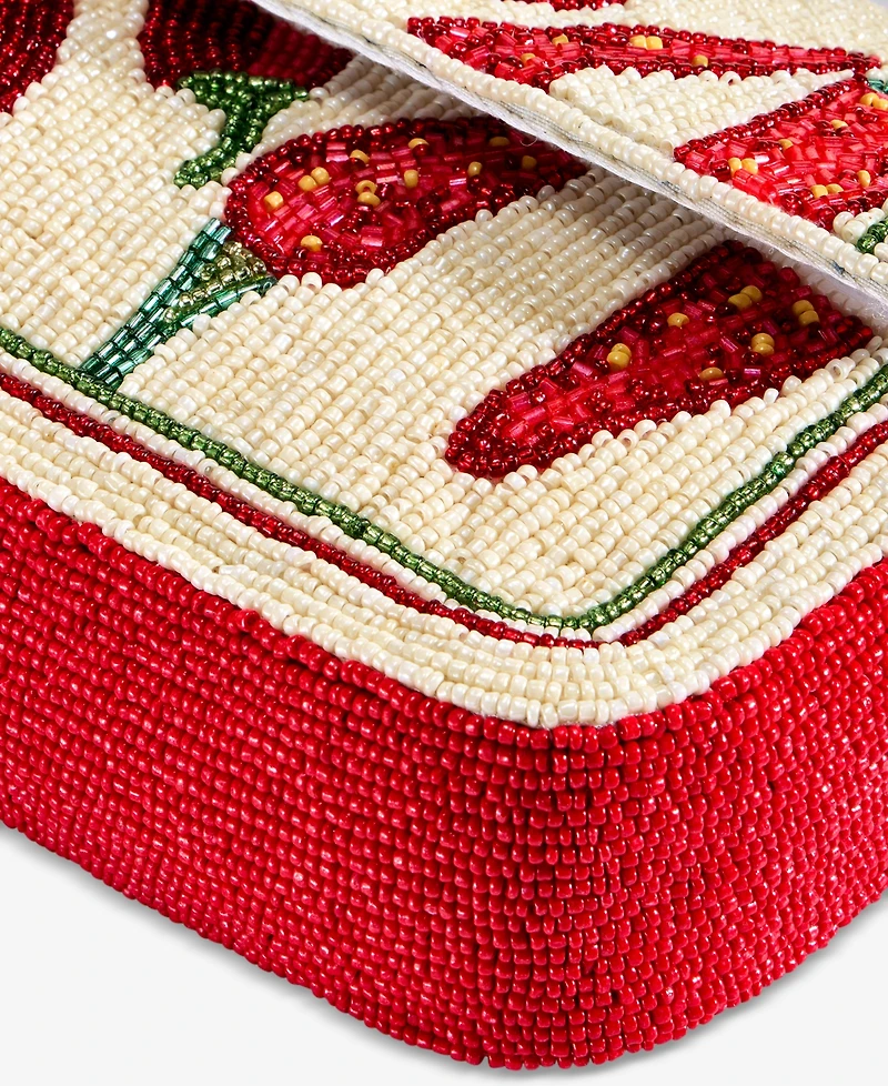 On 34th Hand Beaded Shoulder Bag