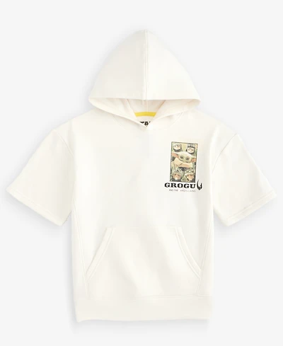 Epic Threads Boys' Xs-xl Grogu and The Anzellans Hooded T-Shirt, Macy's Exclusive