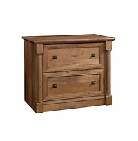 Sauder Palladia File Cabinet, Vintage Oak finish