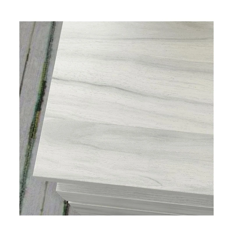 Sauder Porto Palma Desk, Haze Acacia finish