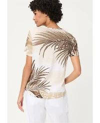 Olsen Women's Savanna Print T-Shirt