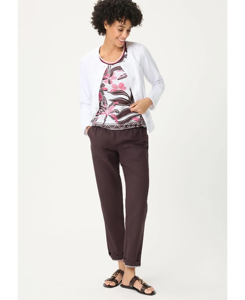 Olsen Women's Wildflower Panneaux T-Shirt