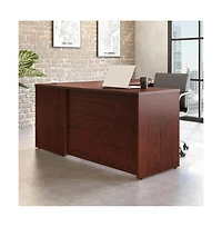 Sauder Affirm Desk Return, Classic Cherry finish