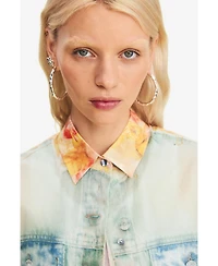 Desigual Women's Hybrid Denim Shirt