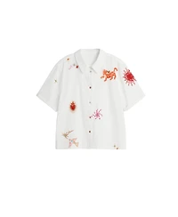Desigual Women's Embroidered short-sleeve shirt