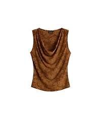 Desigual Women's Draped sleeveless t-shirt