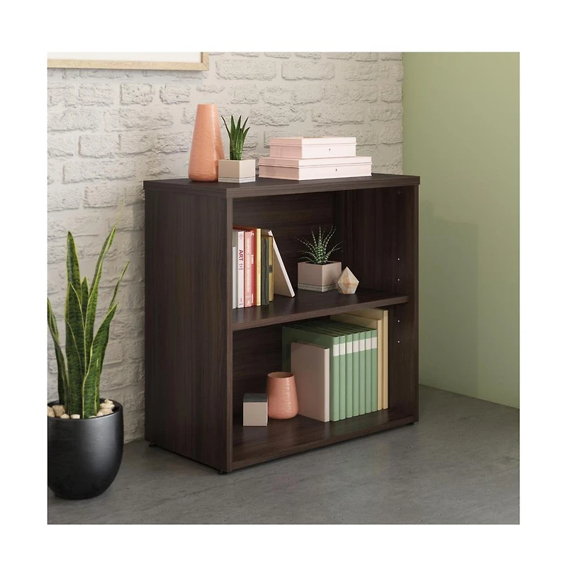 Sauder Affirm Commercial Office Bookcase, Hudson Elm finish
