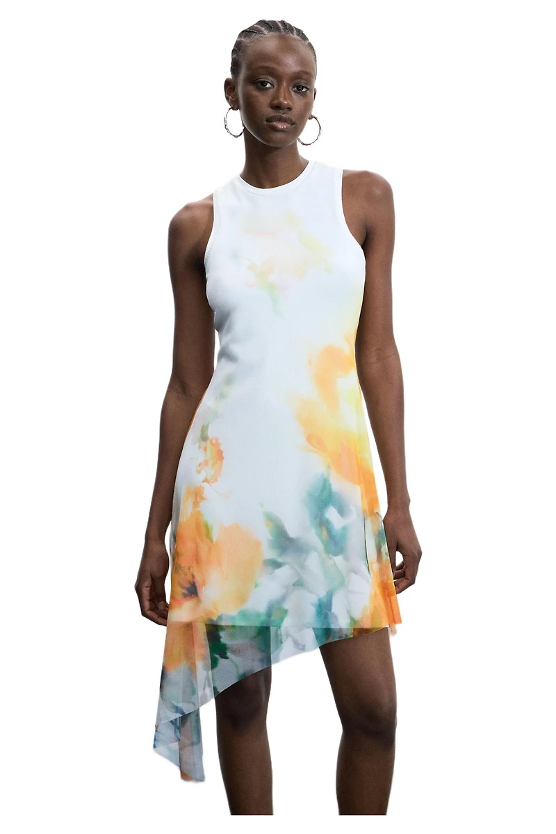 Desigual Women's Asymmetric sleeveless dress