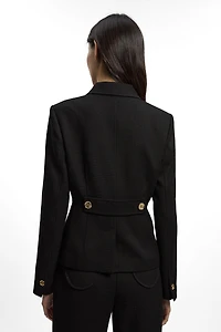 Karen Millen Women's Textured Tailored Jacket