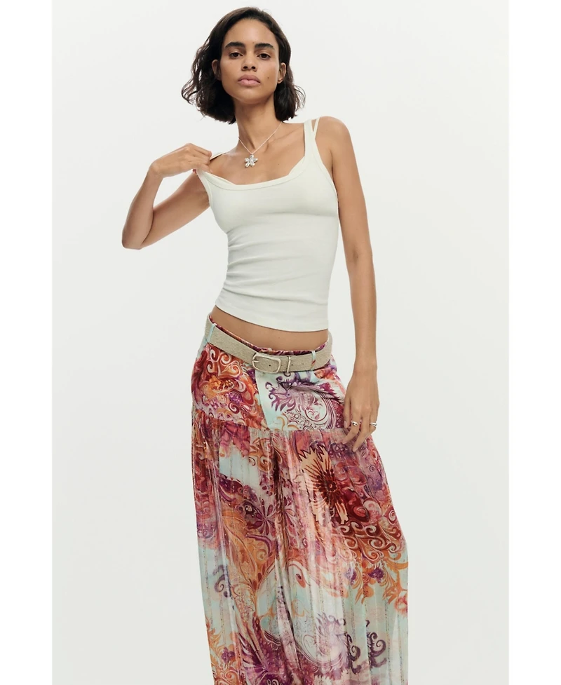 Desigual Women's Printed harem pants