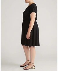 Universal Standard Women's Minetta Liquid Jersey Dress