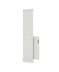 Streamdale Furniture Tall Corner Cabinet with Doors