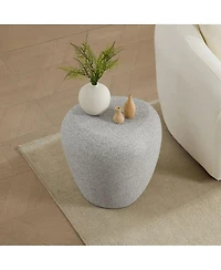 Streamdale Furniture Irregular Fiberglass Side Table