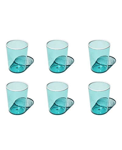 Abode Homewares Contrast Acrylic Drinking Glasses