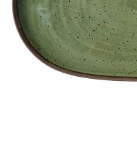 Abode Homewares Retreat Pottery 10.9" Melamine Oval Platter