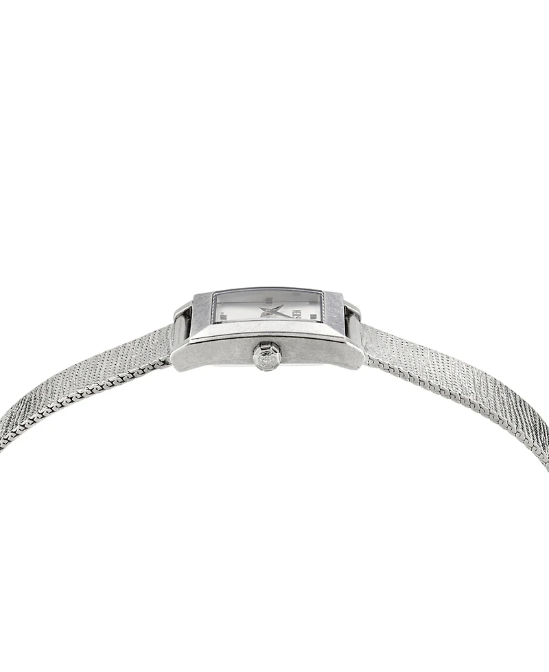 Versace Women's Mosaic Silver Stainless Steel Strap Watch 22x22mm