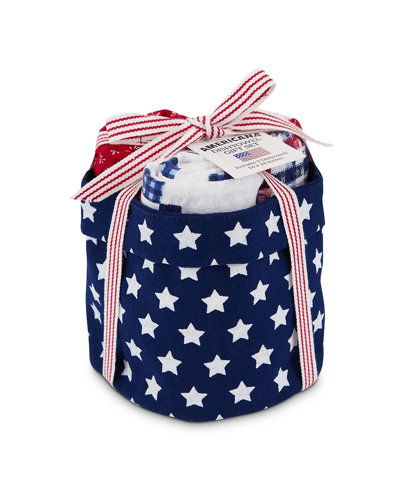 Design Imports Patriotic Dishtowel Gift Set