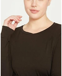 Universal Standard Women's Plus Long Sleeve Tee