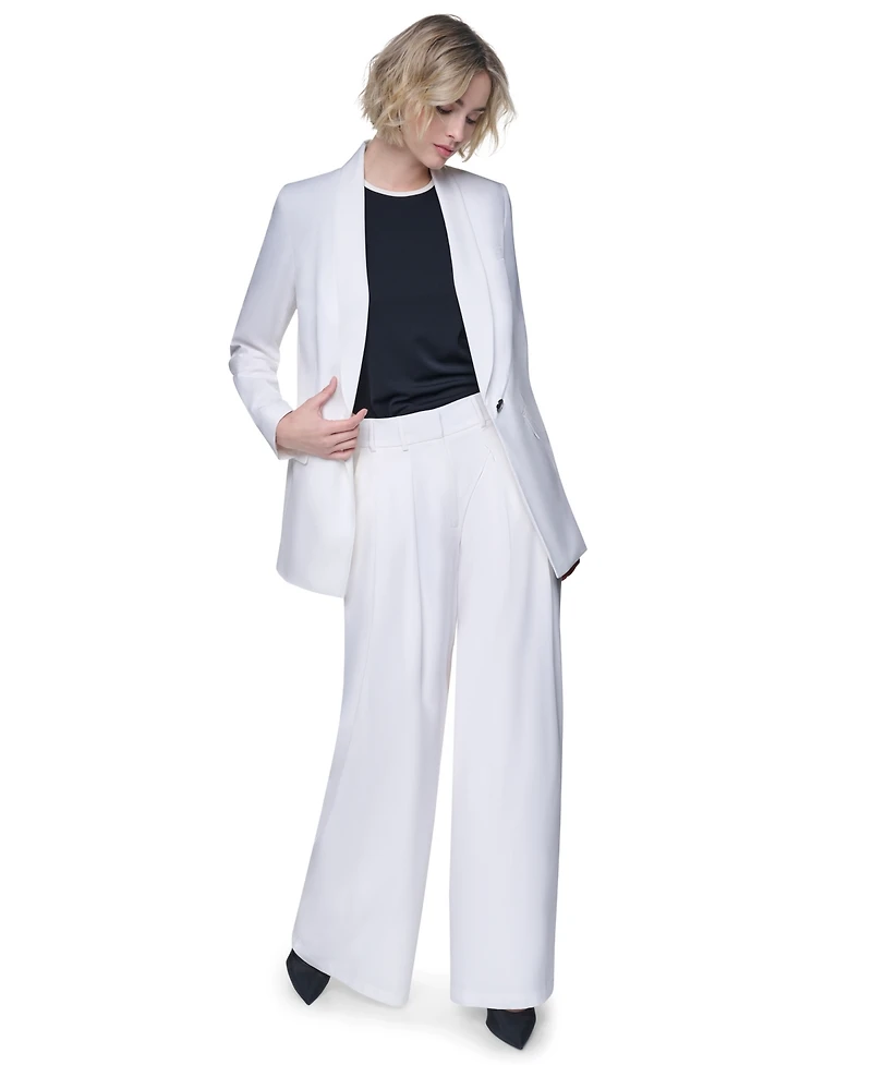 Dkny Women's Everyday One-Button Blazer