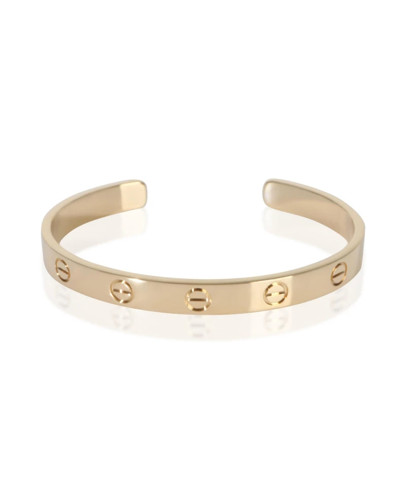 Pre-Owned Cartier Yellow Gold Love Cuff Bracelet
