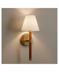 Possini Euro Design Possini Euro Aniline 17 1/2"H Soft and Faux Leather Wall Sconce