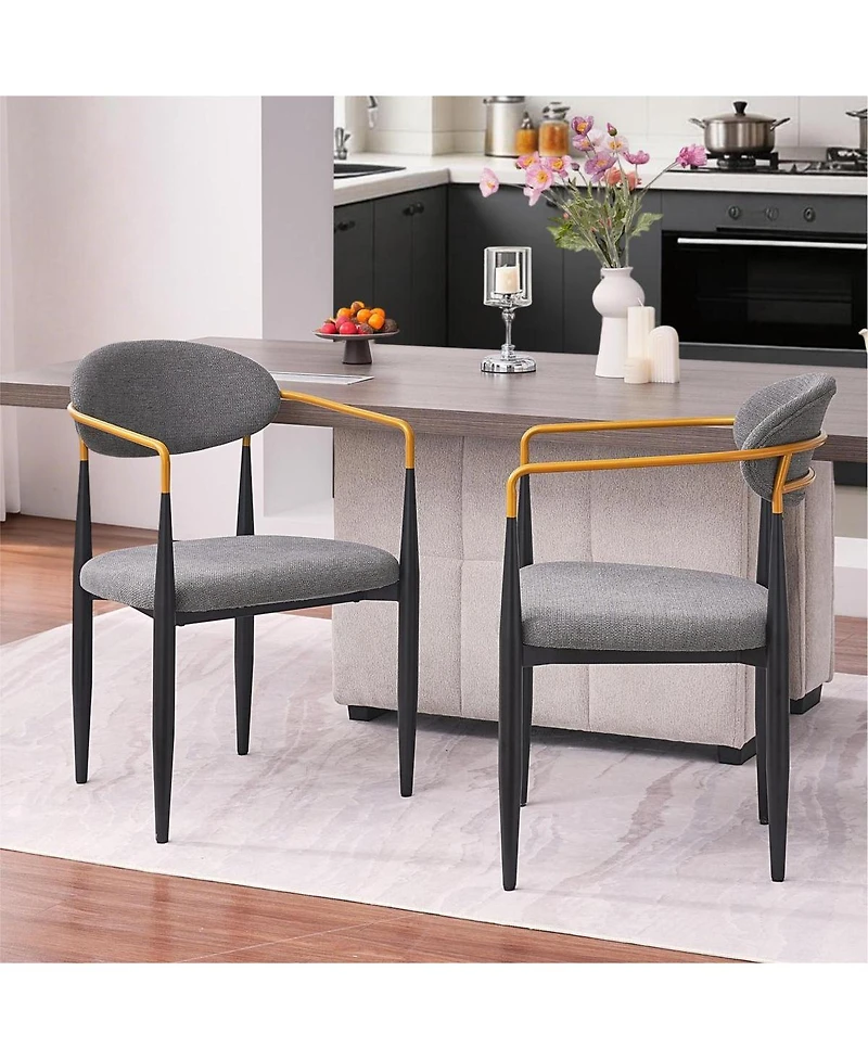 Streamdale Furniture Upholstered Dining Chairs (Set of 2)