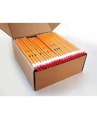 Gnuadz Wood-cased 2 Pencils Pre-sharpened With Erasers Hb Lead For Writing Drawing Sketching