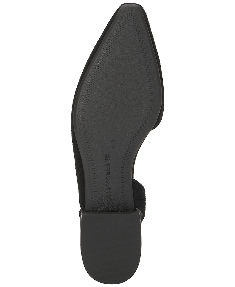Lucky Brand Women's Bilham Asymmetrical Slingback Flats