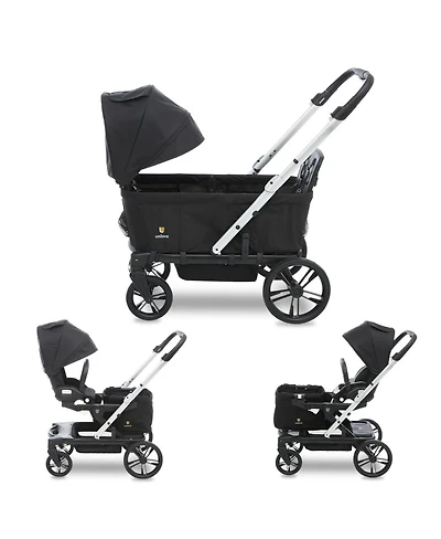 Unilove Kids Trio Trolly Wagon + Stroller seat + Stroller adapter + Shopping Basket + Cup Holder Bundle