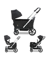 Unilove Kids Trio Trolly Wagon + Stroller seat + Stroller adapter + Shopping Basket + Cup Holder Bundle