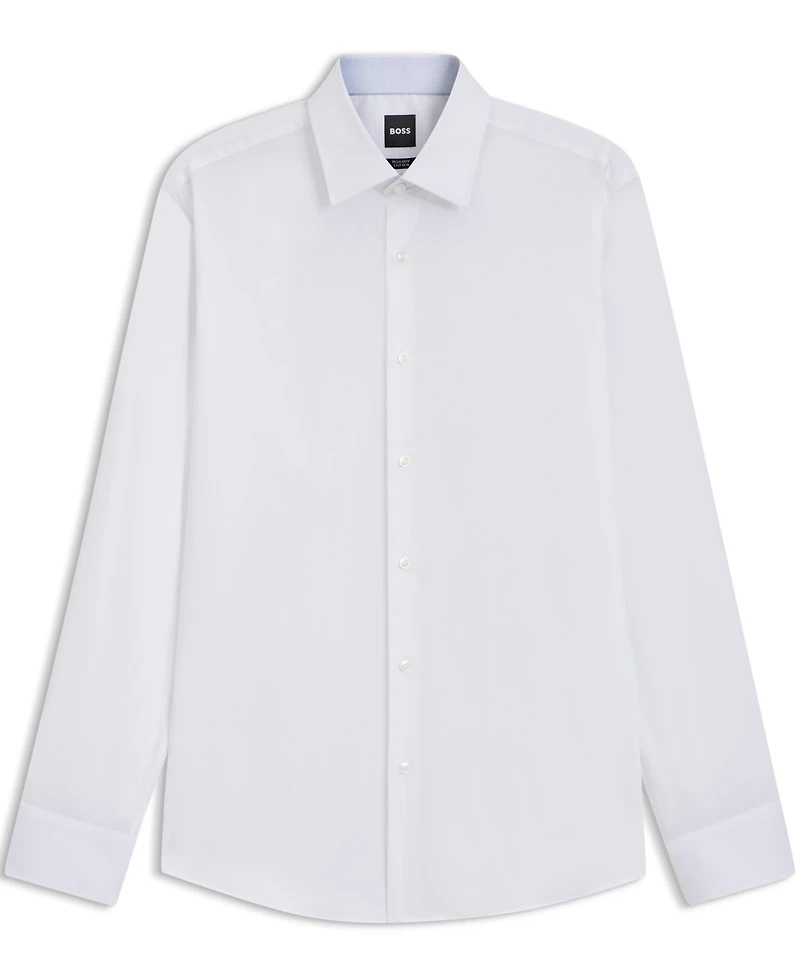Boss by Hugo Men's Stretch Cotton Regular-Fit Dress Shirt