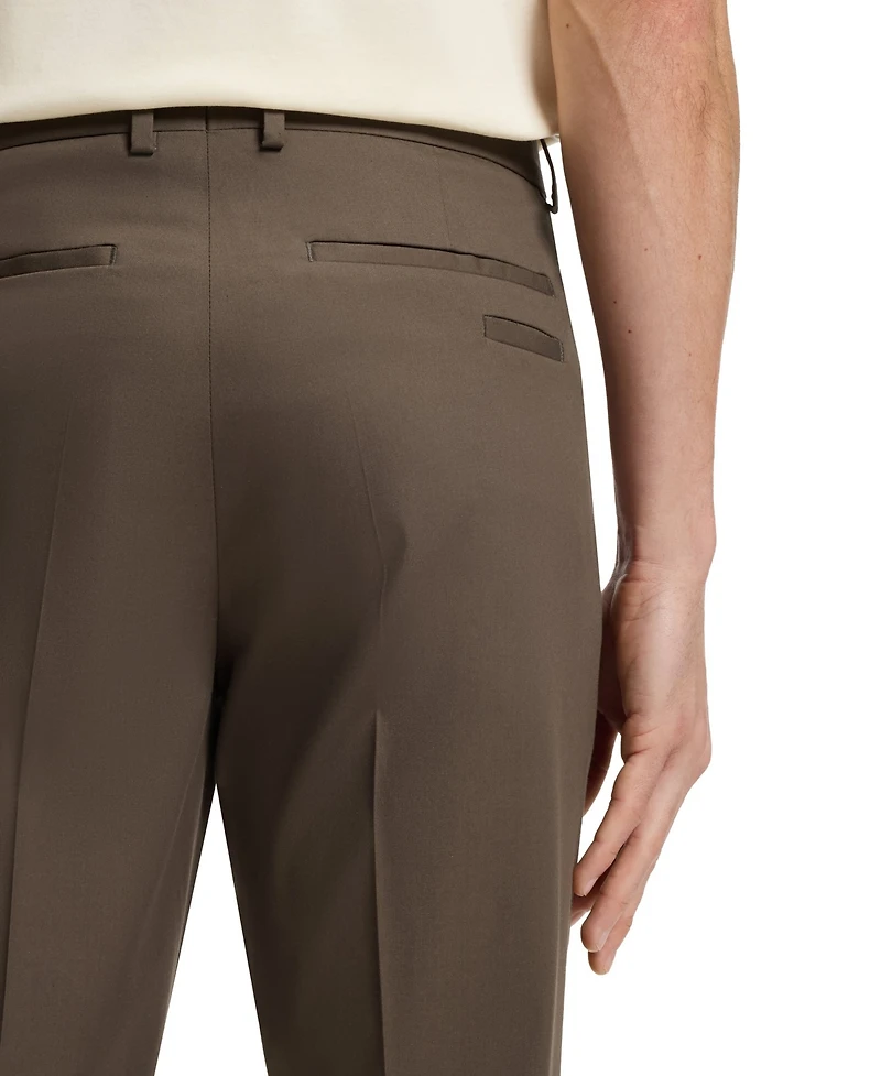 Boss by Hugo Boss Men's Stretch Cotton-Silk Slim-Fit Pants