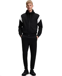 Boss by Hugo Men's Regular-Fit Zip-Up Spacer Pique Sweatshirt