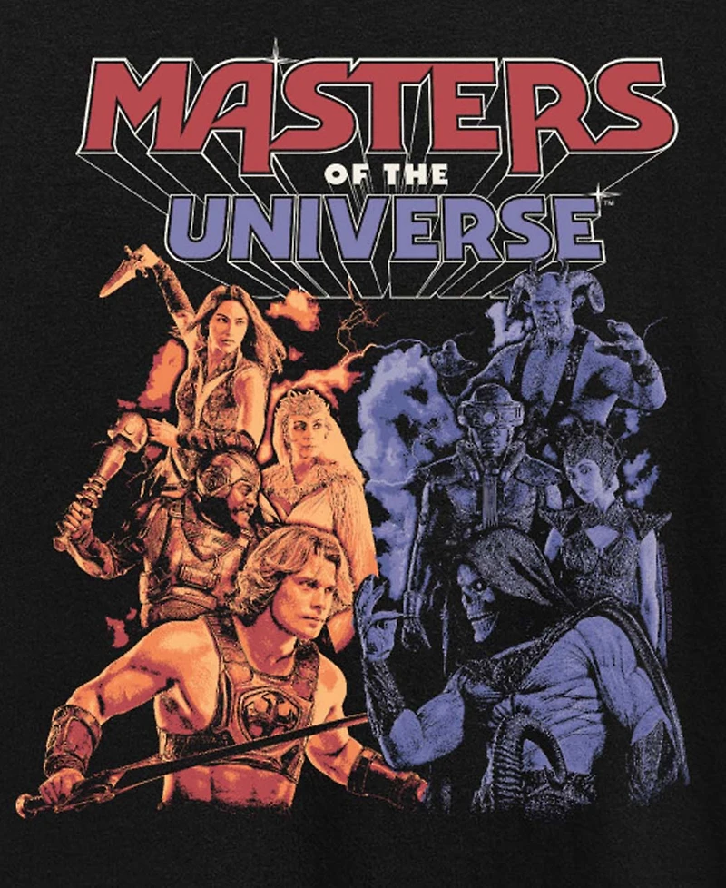 Hybrid Apparel Plus Masters of the Universe Heroes and Villians Short-Sleeve Graphic T-Shirt