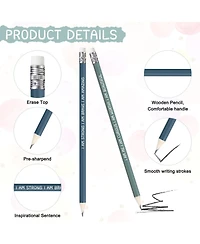 Gnuadz Inspirational Pencils Motivational Students Classroom Teacher School