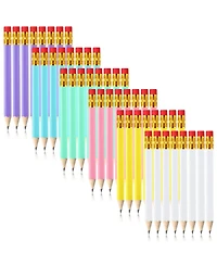 Gnuadz Golf Pencils Mini Half Eraser Hb Writing Drawing Pocket