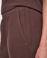 Dkny Jeans Women's Mid Rise Drawstring Pants