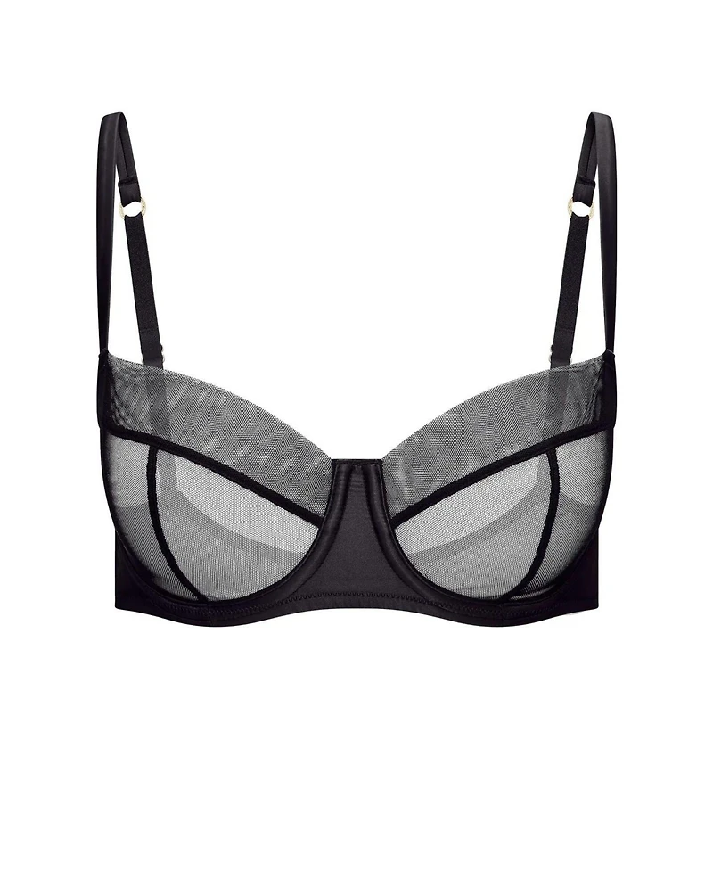 Adore Me Plus-Size Brittani Unlined Balconette Bra