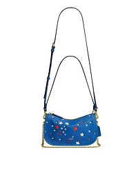 Coach Americana Printed Waverly Small Shoulder Handbag