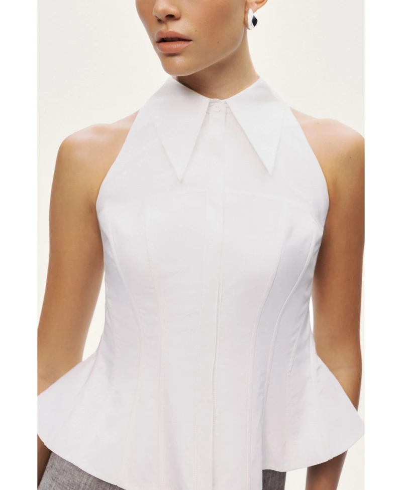Nocturne Women's Sleeveless Sculpted Shirt