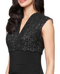 Alex Evenings Women's Empire Waist Dress