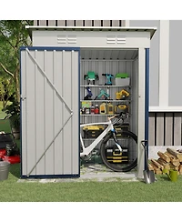 gaomon Storage Shed Metal Tool Garden Shed for Garden, Backyard, Patio