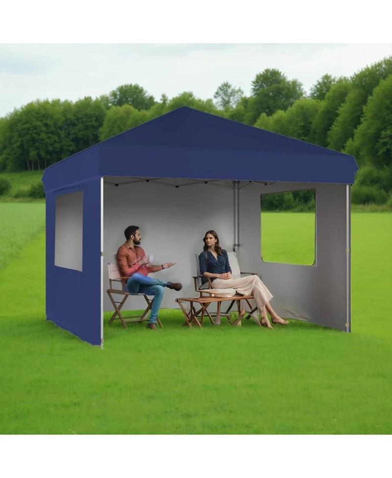 gaomon Outdoor 4-Sidewall Pop Up Canopy Tent for Picnics, Camping