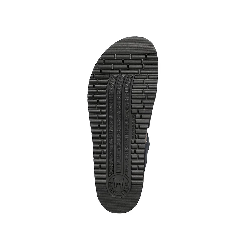 Mephisto Women's Hannel Velvet Leather Sandal