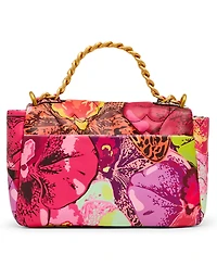Betsey Johnson Butterfly Floral Flap Small Crossbody Handbag