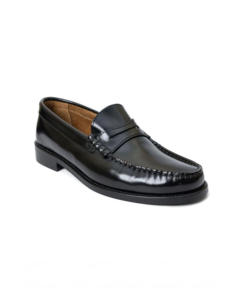 Menina Step Women's Mila Leather Penny Loafer
